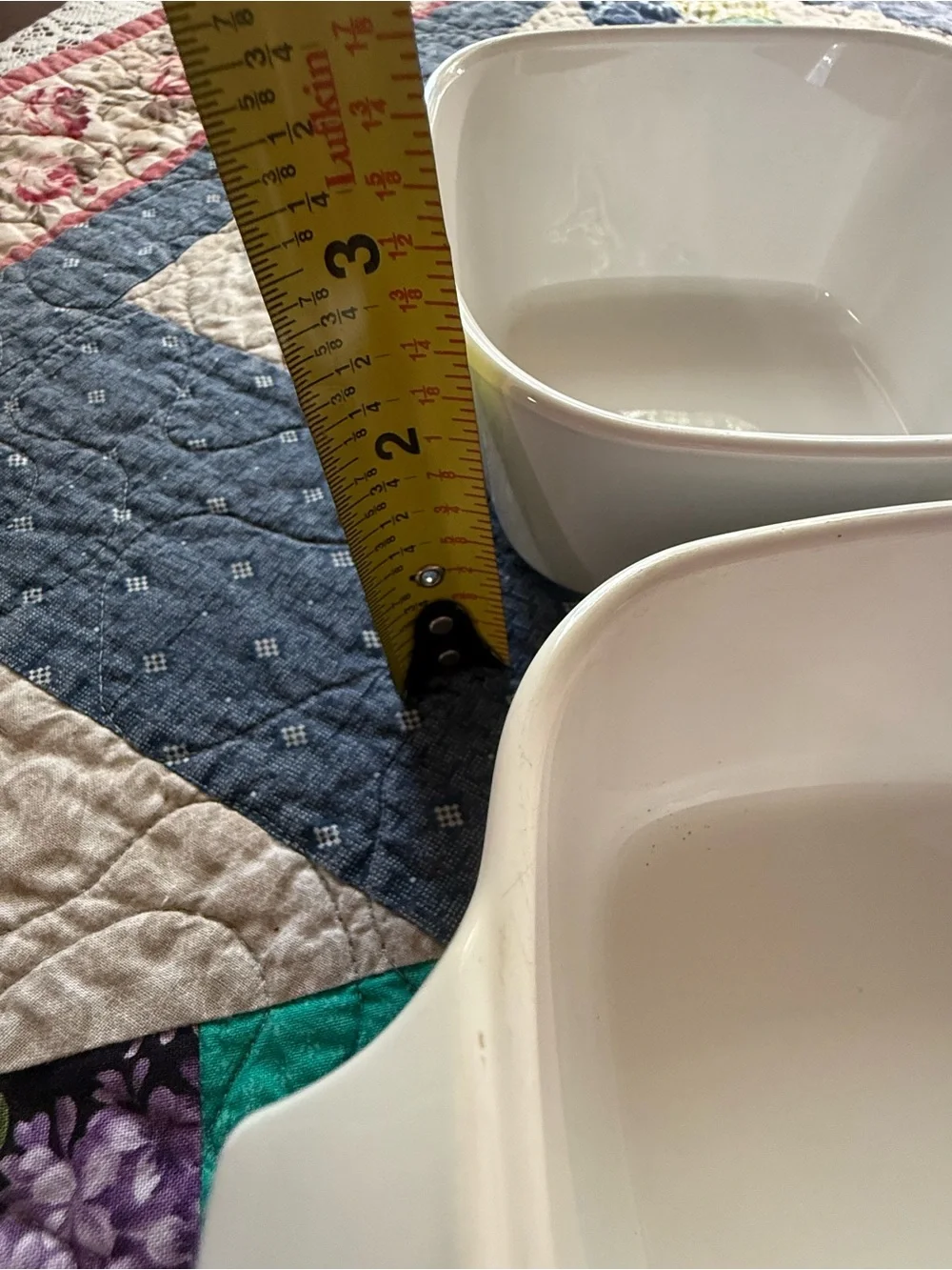 Vintage Corning Ware Blue Cornflower P-43-B Petite Pans 22 oz Set of 2